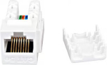 SCHRACK Keystone RJ45 AMPARO Cat.6 SFA white