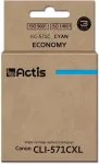 Tooner ACTIS KC-571C Ink (replacement for Canon CLI-571C; Standard; 12 ml; cyan)