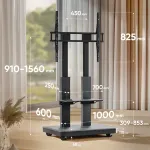 ONKRON TV SET ACC MOBILE STAND/50-120/BLACK TS2811E-B