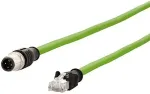 METZ CONNECT 142M4D15010 Netzwerkkabel Gr&uuml;n 1 m Cat5e S/UTP (STP) (142M4D15010)