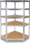 TOP E SHOP Metal corner storage rack GC9030 30 cm