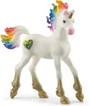 Schleich Bayala rainbow unicorn foal, toy figure