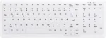 Klaviatuur Active Key Cherry MTA AK-C7000 Wireless DE-Layout wei&szlig;