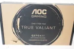 AOC SALE OUT. Gaming Q27G4XF 27", 2560x1440/1ms/250cd/m&sup2;, HDMI, DisplayPort, USB | AOC | Q27G4XF | 27 " | IPS | 16:9 | 180 Hz | 1 ms | 2560 x 1440 pixels | 300 cd/m&sup2; | HDMI ports quantity 1 | Black | Warranty 35 month(s) | DAMAGED PACKAGING, DEMO