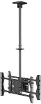 EQUIP Deckenhalterung 32"-75"/2TFT 60Kg R&uuml;cken->R&uuml;cken sw lite Retail