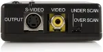 StarTech.com VGA auf Composite oder S-Video Konverter / Adapter bis zu max. 1600x1200 - Videokonverter - Schwarz (VGA2VID)