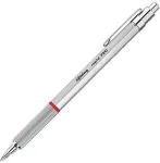 ROTRING Rapid Pro Ballpoint Pen Chrome with Refill M-Blue