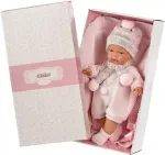 Llorens 38938 Joelle Crying Doll Made of Roses. blanket 38cm