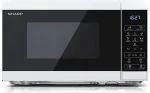 Mikrolaineahi SHARP YC-MS02E-W microwave Black, White Solo microwave Countertop 20 L 800 W
