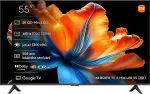 Teler Xiaomi | S Mini LED 2026 | 55 | Smart TV | Google TV | 4K UHD | Dark Grey