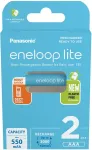 Sanyo Panasonic eneloop aku Lite AAA 550 2BP