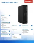 Lenovo Computer ThinkCentre M90s G6 SFF 12YU000YPB W11Pro Ultra 7 265/2X16GB/1TB/INT/vPro/DVD/1YR Premier + 3YRS OS
