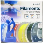 Gembird Filament ABS High Speed, 1,75 mm, 1 kg, white