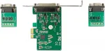 Delock PCI Express x1 Karte zu 2 x Seriell RS-422/485 ESD Schutz optionaler &Uuml;berspannungsschutz