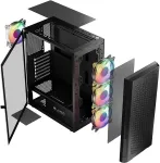 Korpus Logic Concept Computer cases ARMANIS ARGB MIDI Black