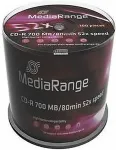 Toorikud MEDIARANGE CD-R 700MB 100pcs Spindel 52x