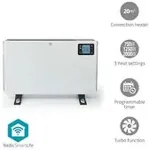 Nedis HTCO50WTW electric space heater Indoor White 2000 W Convector electric space heater