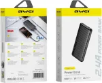 Awei Powerbank 10000mAh P5K Pro 2xUSB