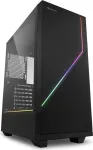Korpus SHARKOON Technologies Sharkoon RGB FLOW ATX 1x klaas Black