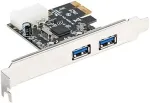 LANBERG PCE-US3-002 interface cards/adapter Internal USB 3.2 Gen 1 (3.1 Gen 1)