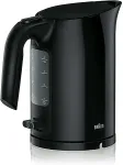 Veekeetja Braun WK 3000 BK electric kettle 1 L Black 2200 W