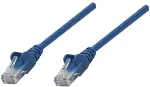 Intellinet Patchkabel RJ45 S/FTP Cat6 Kupfer LSZH 0,25m blau