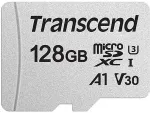 M&auml;lukaart TRANSCEND SD microSD Card 128GB SDXC USD300S (ohne Adapter)