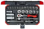 GEDORE red Socket Set 3/8 26-pieces