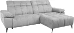 Home4you Nurgadiivan LUZERN PN elektriline recliner 264x87/160xH85/102cm, helehall