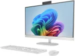Hp Next Gen AI 27-ct2004nw Copilot+ PC AMD Ryzen AI 5 330 68,6 cm (27") 1920 x 1080 px All-in-One PC 16 GB DDR5-SDRAM 512 GB SSD Windows 11 Home Wi-Fi 6 (802.11ax) White