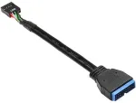 Alcasa Good Connections Adapter Pin-Header USB3.0St-USB2.0Bu 0,15m