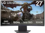Monitor LG 27GS60QC-B computer 68.6 cm (27") 2560 x 1440 pixels Full HD LCD Black