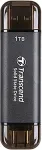 K&otilde;vaketas TRANSCEND ESD310C 512GB External SSD USB 10Gbps Type C/A