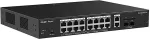 Ruijie Networks RG-ES220GS-LP network switch Managed L2 Gigabit Ethernet (10/100/1000) Power over Ethernet (PoE) Desktop Black