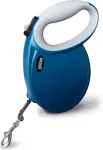 Hilton Smart dog L (30kg) - retractable leash - navy-grey - 5 m