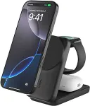 Belkin UltraCharge 25W Qi2 magn. 3-in-1 fold.charg.blk.WIZ036kqBK