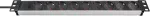 Brennenstuhl Alu-Line 19 Inch - 2m - 9x