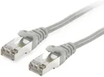 EQUIP Patchkabel Cat6 S/FTP 2xRJ45 40.00m grau LSZH Polybeutel
