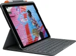 Logitech DE Layout - Slim Folio for iPad 7th + 8th Gen black - 920-009474
