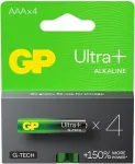 GP BATERIE GP Alkaline battery ULTRA PLUS AAA (LR03) - 4 pcs