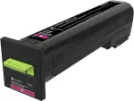Tooner LEXMARK - Extra High Capacity - Magenta - Original - Tonerpatrone LCCP, LRP - f&uuml;r Lexmark CS820de, CS820dte, CS820dtfe (72K2XM0)
