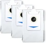 Tolmuimeja ECOVACS | Antibacterial Dust Bag for DEEBOT X2 OMNI/X5 OMNI/T30S/T30S PRO Auto-Empty Station | DDB030025
