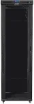 LANBERG Standing rack cabinet 19 inches 47U 800x1200mm, glass LCD doors (FLAT PACK) black