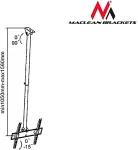 NONAME Maclean Mount TV 50kg MC-631