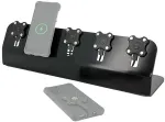 MOBILIS Laadija Mobilis 020010 kaasaskantavate seadmete HDD, s&uuml;learvuti, viedtālrunile Black vahelduvvool, USB juhtmevaba laadimine kiire laadimine sisemine