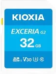 M&auml;lukaart Kioxia CARD SD-Card Exceria 32GB Gen 2.