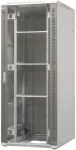 EMITER NET Free-standing frame cabinet EmiterNet Top, 42U, front door sheet metal/glass, 800x1000x1980mm (width/depth/height) EM/SH05D-8042