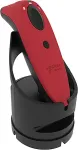 SOCKET MOBILE SOCKETSCAN S720 LINEAR BARCODE QR CODE READER RED BLACK DOCK