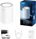 CUDY M3600 Dual-band (2.4 GHz / 5 GHz) Wi-Fi 7 (802.11be) White 3 Internal