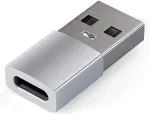 SATECHI USB-A auf USB-C Adapter, Silber, ST-TAUCS